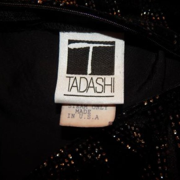 Tadashi SIXE XS BLACK VELVET - Picture 2 of 15